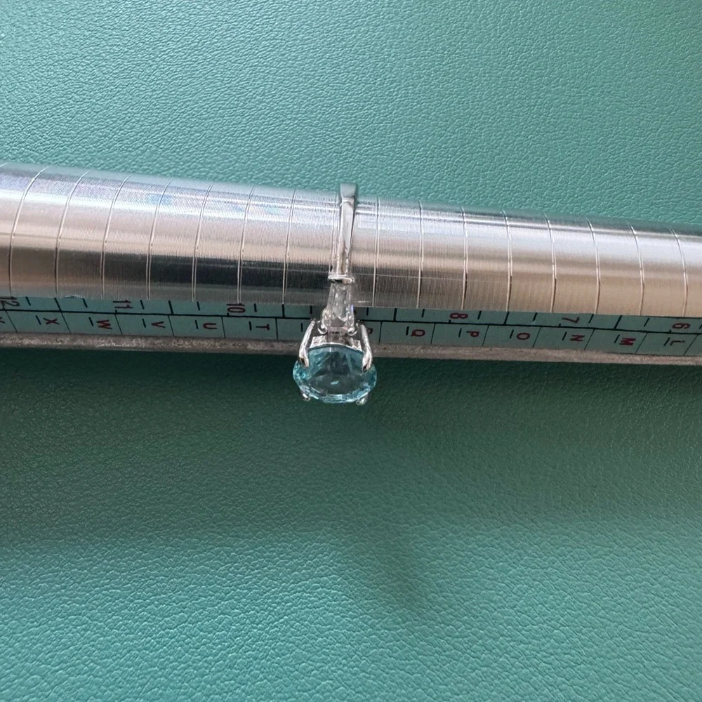 Fragrant Jewels Blue and Silver NWOT Ring Size 9